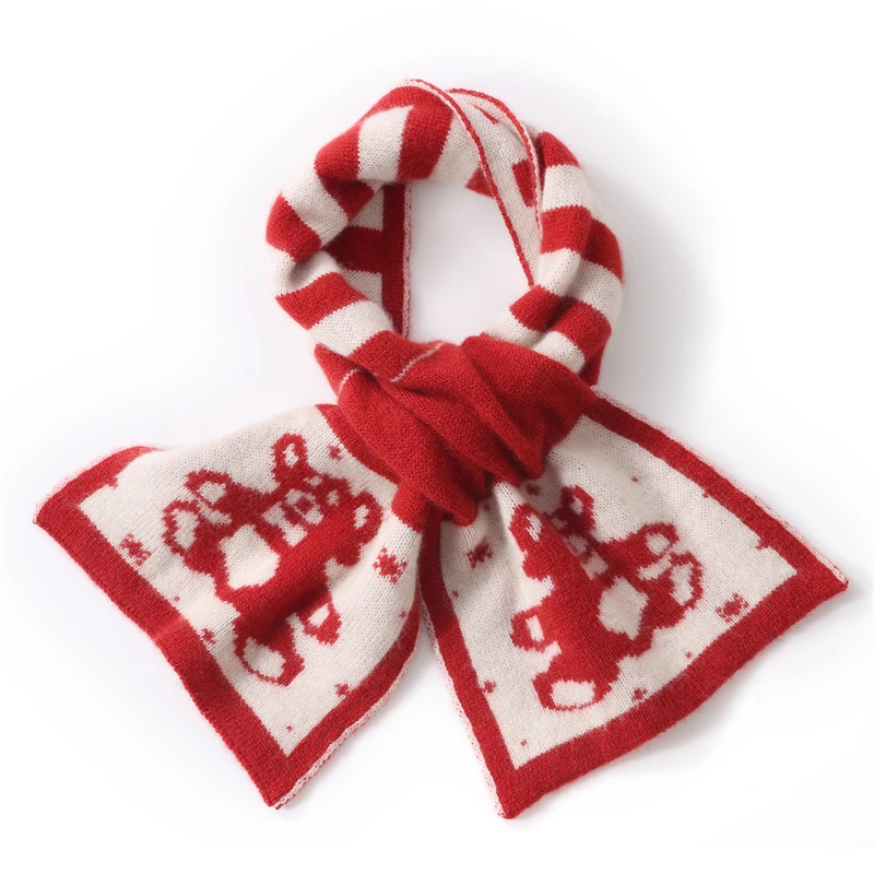 35% кашемировый шарф, размер 85*20, для женской осенне-зимней уличной одежды, теплый вязаный кашемировый шарф, шаль