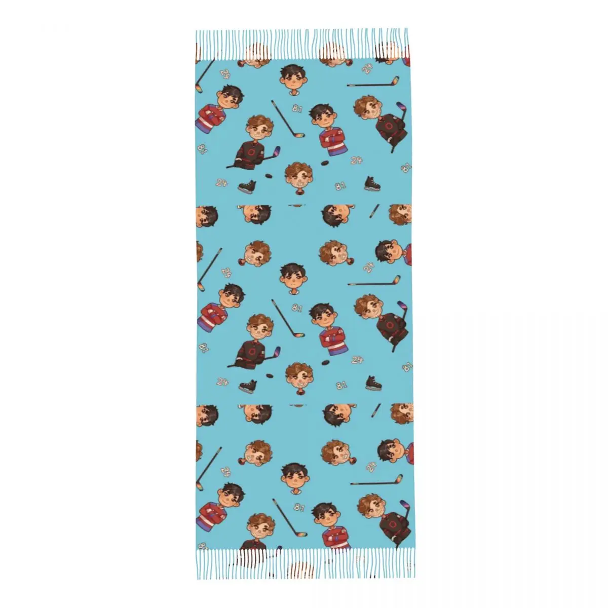 Heated Rivalry Scarf for Womens Winter Warm Cashmere Shawls and Wrap Canadian Sports Romance Large Shawl Scarf Lightweight