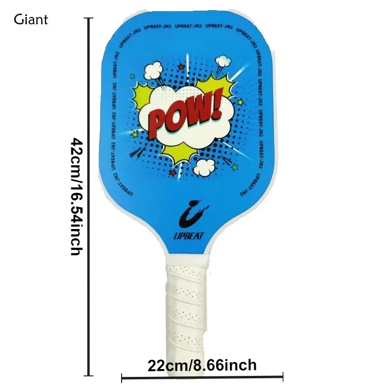 

Pickleball Single Fiberglass Paddle Brand Good Quality Lightweight and Durable Pick Ball Court Portable Accesories