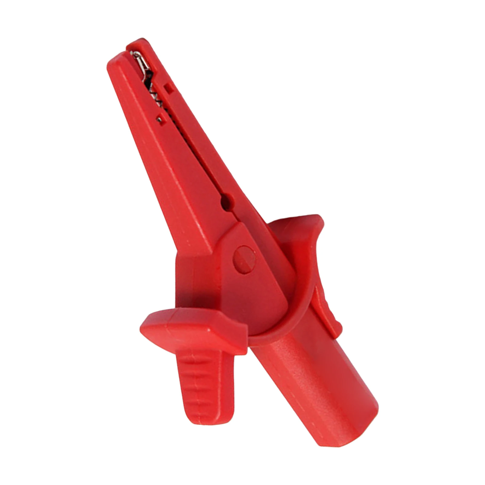 

Crocodile Test Clip Red Insulated Alligator Clip 4Mm Banana Plug For Solar Panel Electric Fence Camping