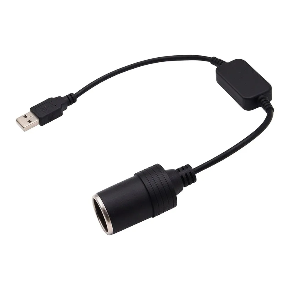 Car Dashboard USB Power Cable Compatible with Dashcam Air Purifier GPS For 5V 12V Input Range Low Power Device Cord