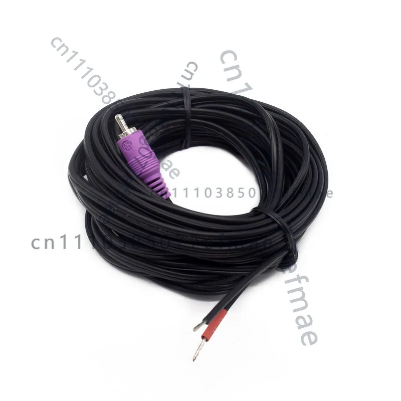 

Б/у, 95% новый, 1 шт. для Bose-Lifestyle 20/35/40/48 RCA, неизолированный задний правый (RR) фиолетовый акустический кабель, 15 м/50 футов