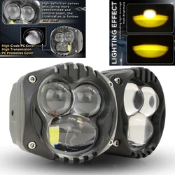 2PCS For Offroad Square Work Lamp Off Road 4x4 Car Truck Driving Fog Light 3