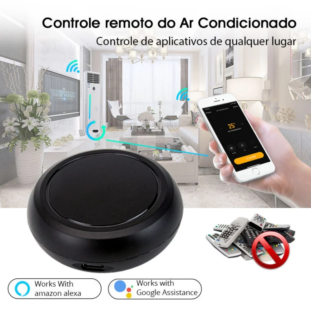 Smart Wifi IR Universal Remote Control With Tuya Smart Life APP Voice Control Infrared Remote Controller For Alexa Google Home