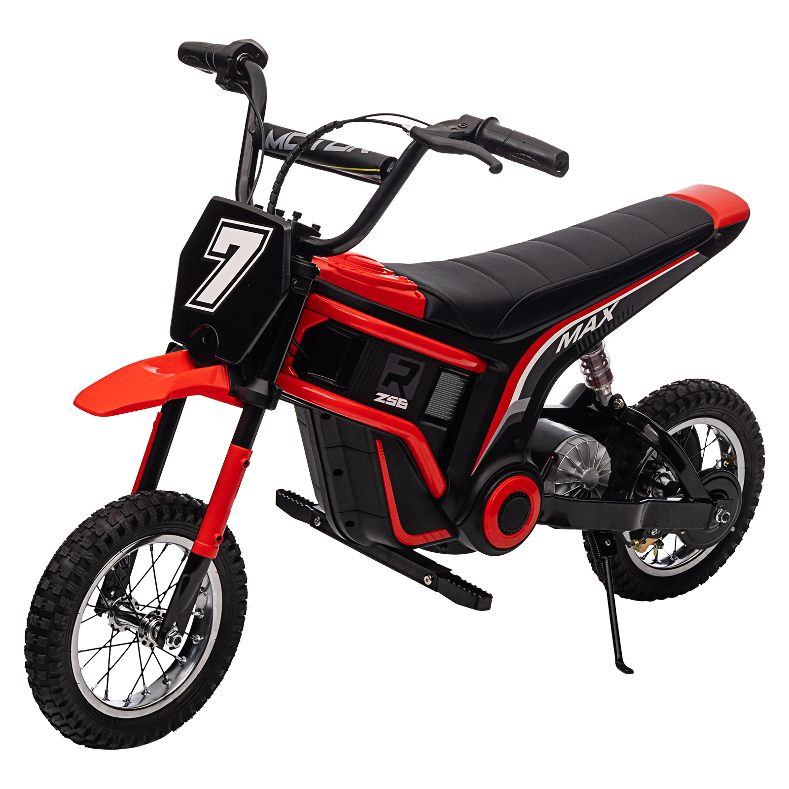 Electric Motorcycle-Up , 350W Electric Dirt Bike-Up to 14.29MPH, 3-Speed Modes Motorcycle for Kids Ages 3-10