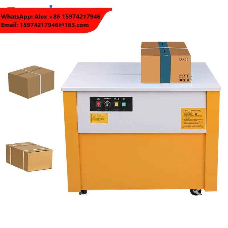 High Quality Box Plastic Banding Packing Baler Semi-automatic Strapping Packaging Machine For Box