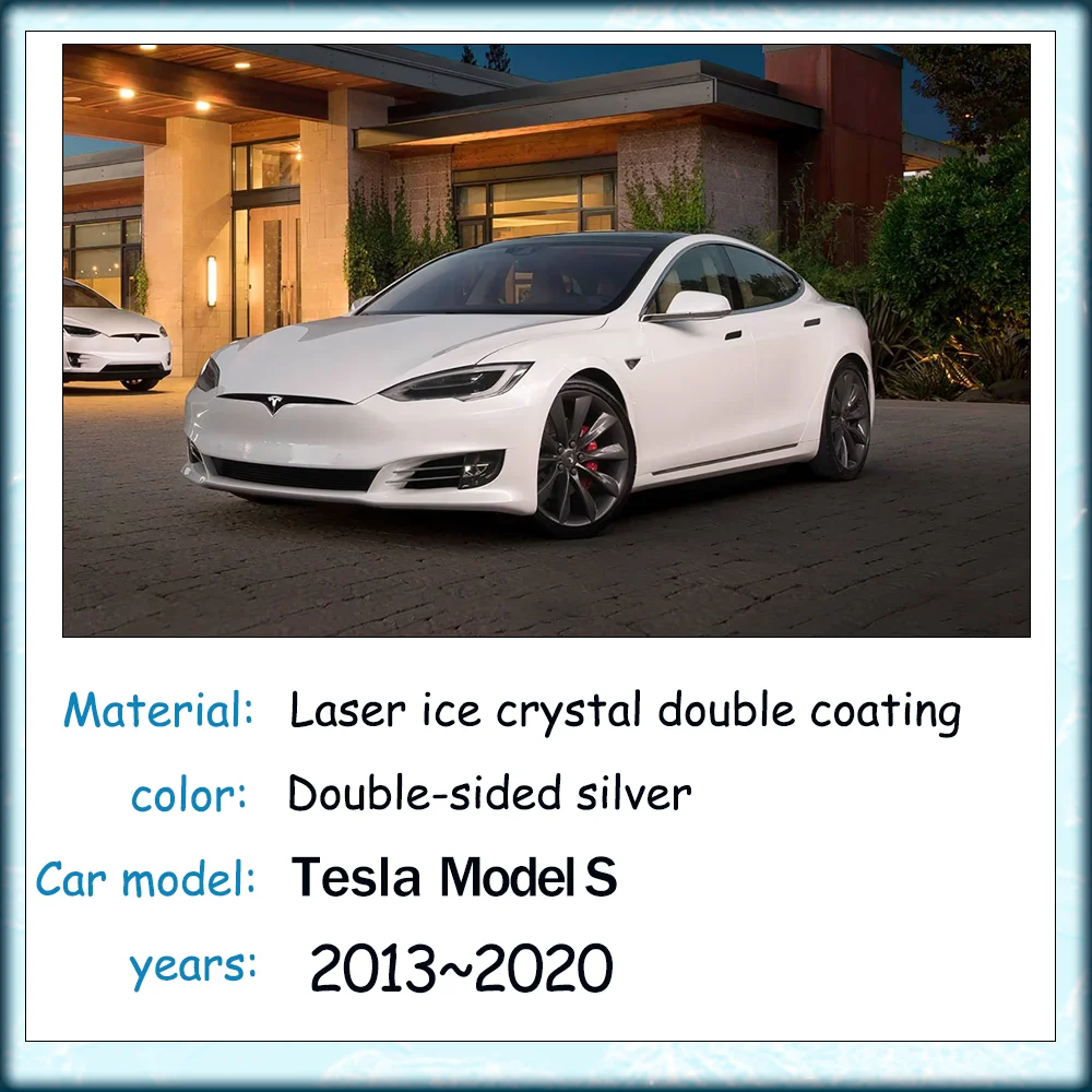 

Автомобильный солнцезащитный козырек для Tesla Model S 2013 ~ 2022 2014 2015 2016 2017 2018 2019 2020, переднее и заднее лобовое стекло, люк на крыше, анти-УФ-термоизоляция, аксессуары для защиты от солнца