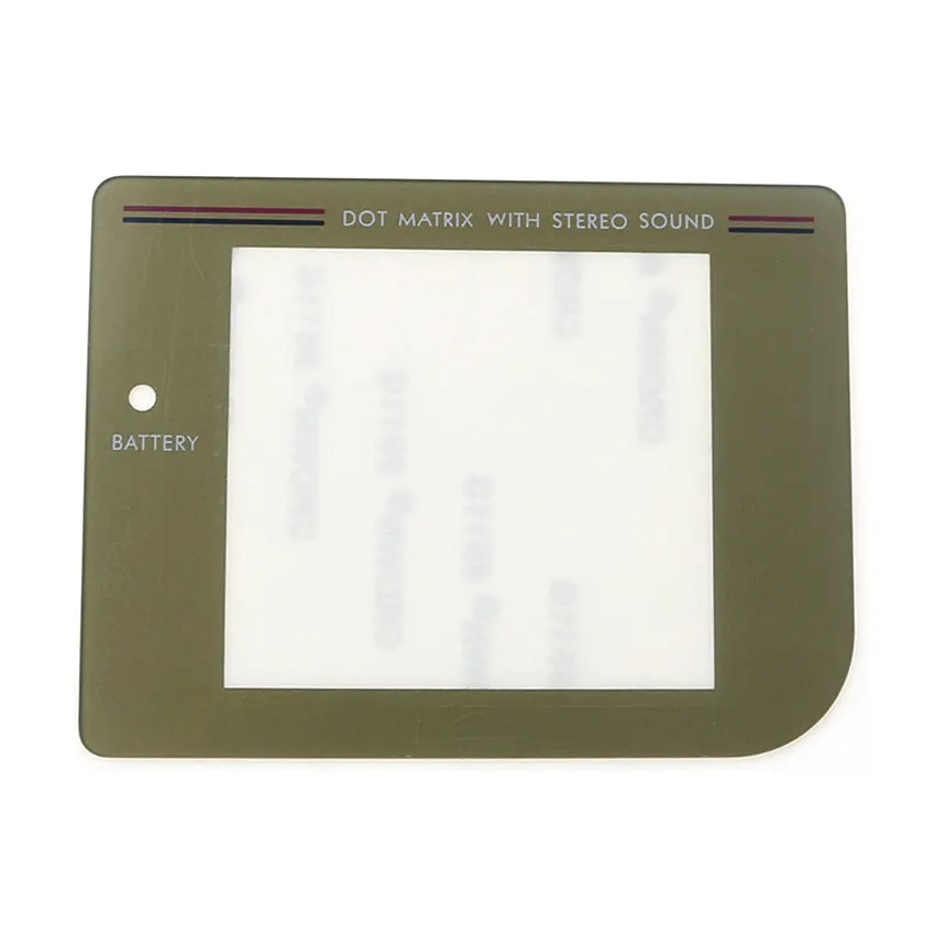 ChengHaoRan GB 디스플레이 화면 보호기 렌즈 플라스틱 거울 용 Gameboy DMG 용 1pcs 스크린 렌즈 커버