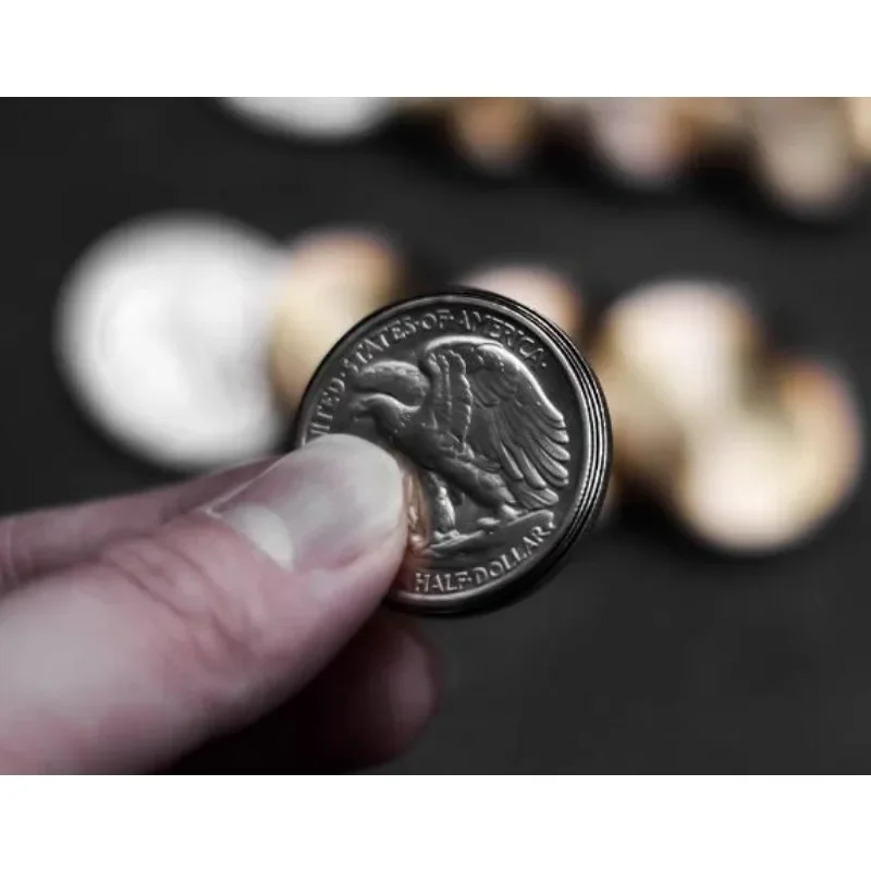 

Exploded Morgan (4 to 16 Coin ) Magic Tricks Magician Close Up Gimmick Multiply Coin Appearing Magia Illusions Props