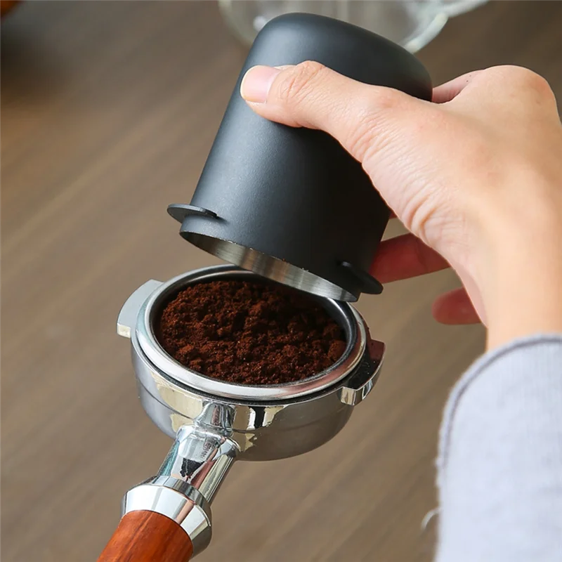 【HAPPYH】Espresso Machine Accessories 58Mm For Home Cafe Coffee Dosing Cup Espresso Coffee Powder Receiver For Restaurant Bar