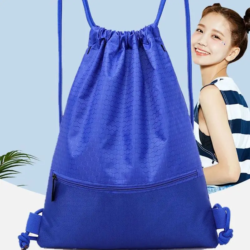 2022 New Beach Swimming Backpack Gym Fitness Waterproof Sport Bag Oxford Bag Drawstring Bag Basketball Bag