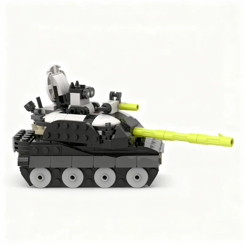 392pcs MOC Panda Panzer Model Building Blocks Architecture Toy Christmas Gift Idea Birthday DIY Education Assemble Creative