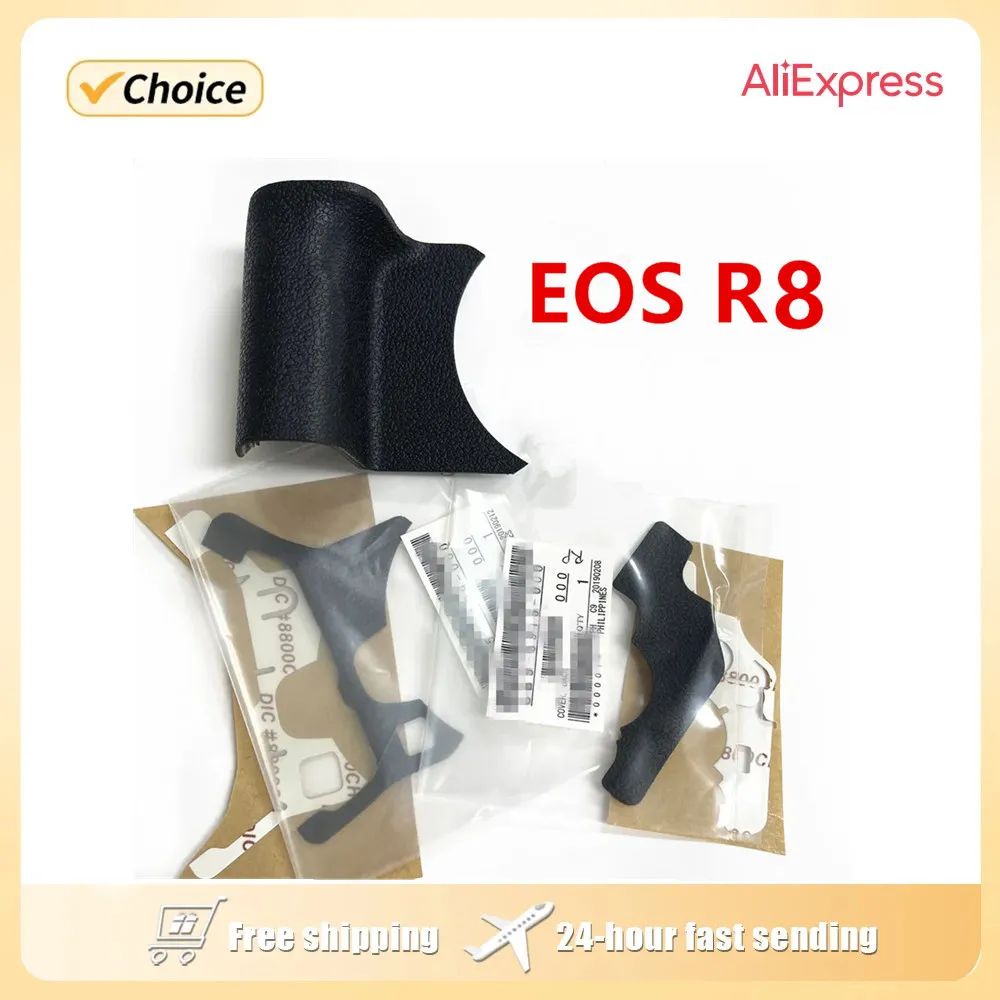 

Original NEW For Canon R8 Body Rubber Grip Handle + Side + Rear Thumb Cover Shell Case EOSR8 EOS Camera Replacement Spare Part