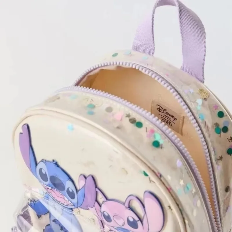 Disney New Stitch Trendy Fashion Backpack Backpack Multifunctional Kindergarten School Bag Halloween Christmas Gift