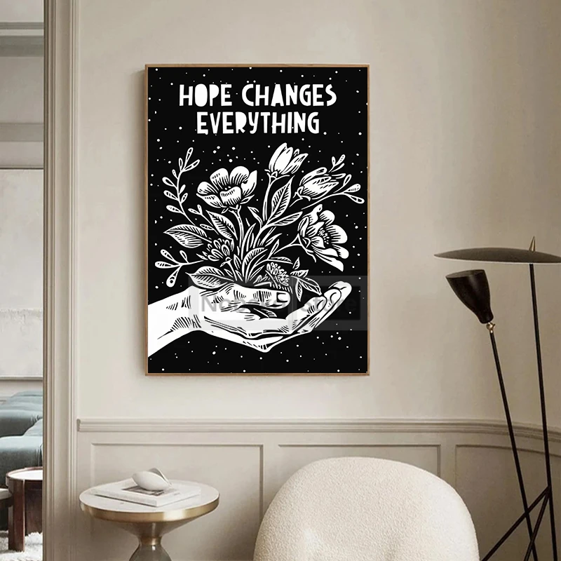 Lino Style Feminist Quote Posters Social Justice Quote Prints Canvas Painting Wall Art Pictures Home Living Room Vintage Decor