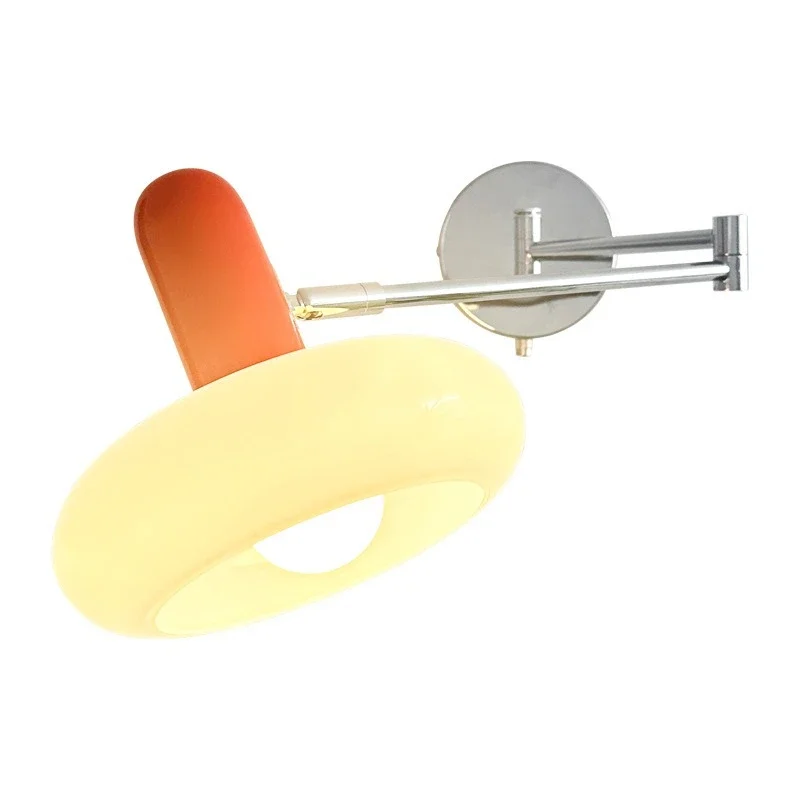 

Rocker Bedroom Bedside Wall Lamps Memphis Decorative Stairs Atmosphere TV Background Wall Wall Lamps