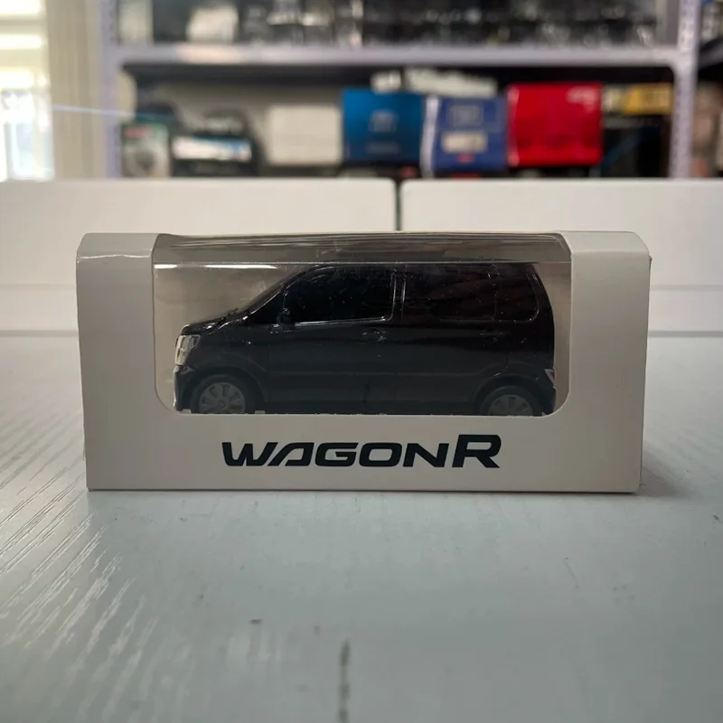 （About 8*4*3 CM） Wagon R K-car Plastic Car Model Simulation Toy desktop Collection Gift Static Display