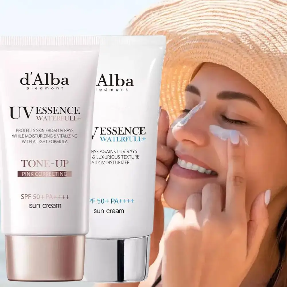 50 مللي دالبا واقي من الشمس الأبيض الكمأة SPF50 + لجميع أنواع البشرة والوجه والجسم ترطيب الأشعة فوق البنفسجية حماية غير دهني يمنع دباغة تقشير #1