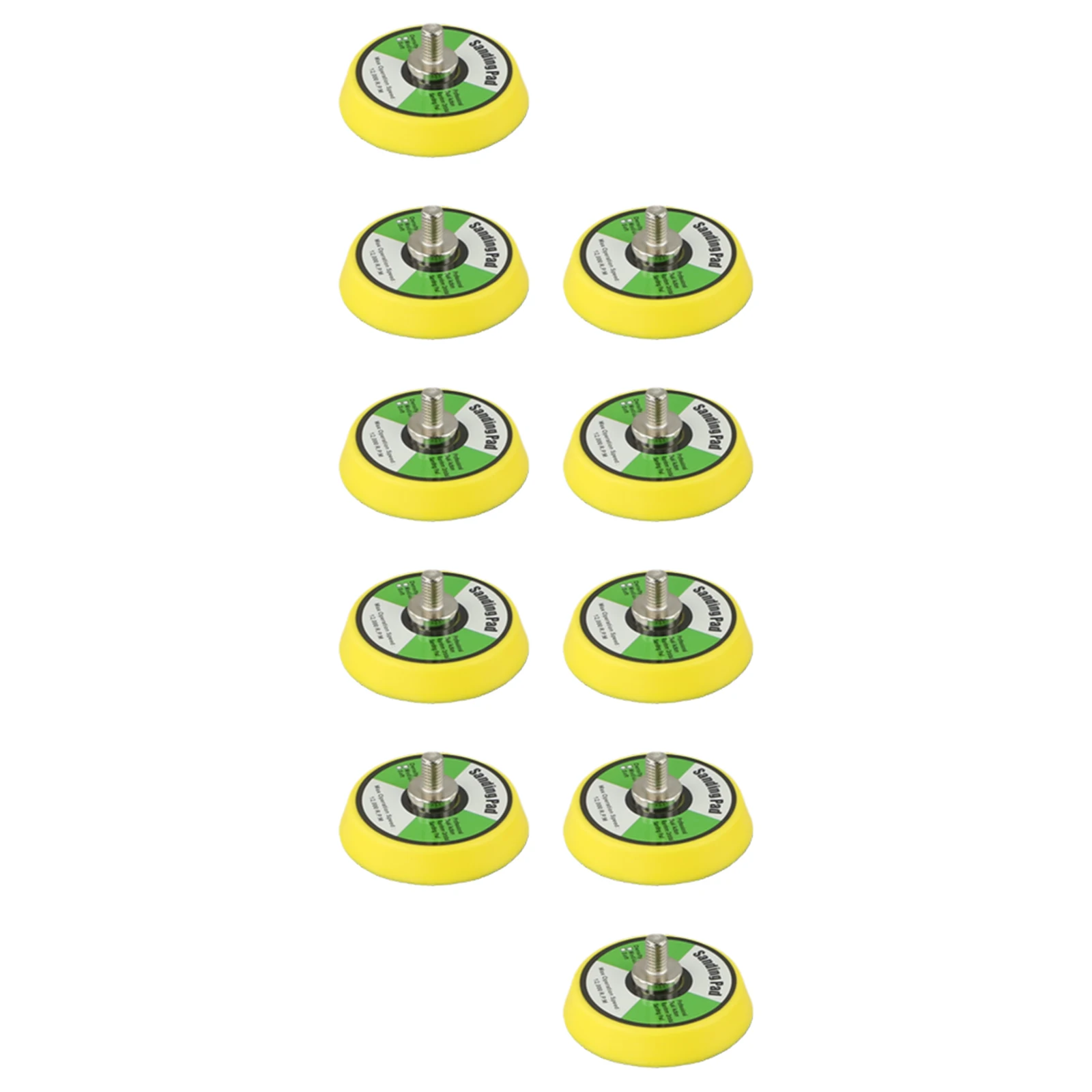 

Детализированные шлифовальные работы: 2-дюймовые (50 мм) подложки для пневматических шлифмашин с резьбой M6, совместимые с наждачной бумагой