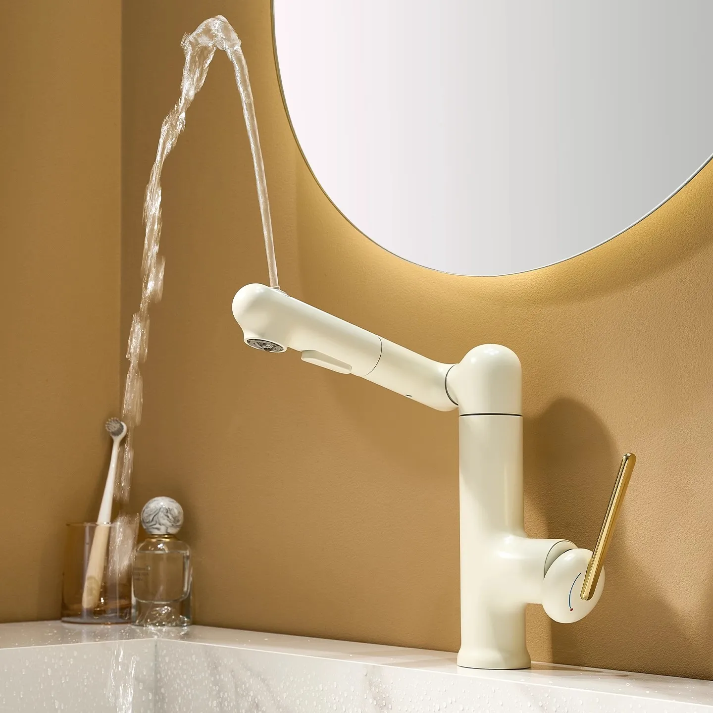 Basin Faucet Hot Co… - image