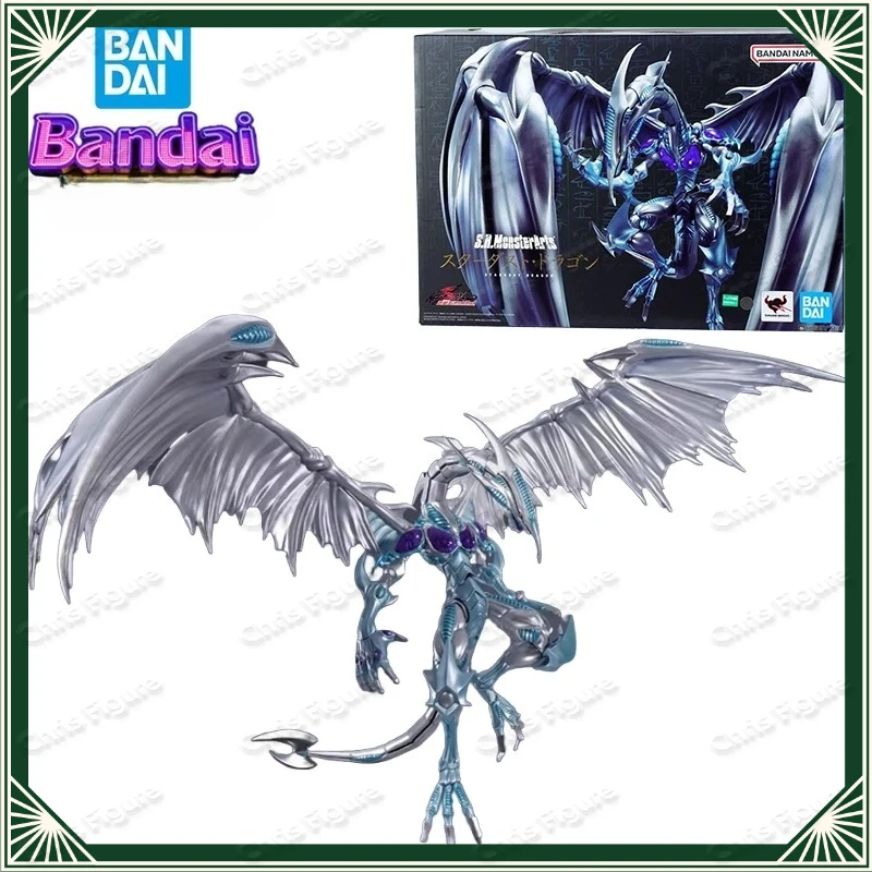 

In Stock Bandai SHM Yu-Gi-Oh! Stardust Dragon Action Figure Yu-Gi-Oh Official Card Game Anime Toy Boy Gift Original Box