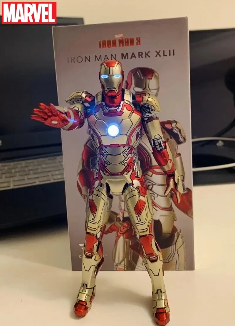 

Оригинальная экшн-фигурка Comicave Iron Man Igor 1/12 MK38 из металлического сплава MK40 MK21 MK25 MK26 MK33 MK42 mk43 LED Marvel legends, игрушки