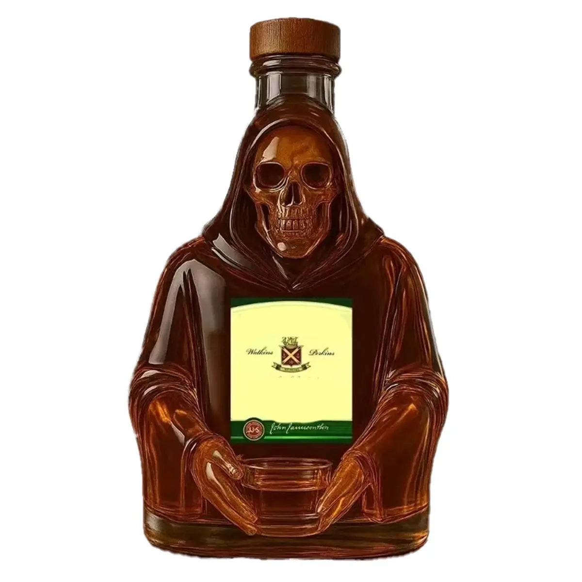 

Бутылка для виски из боросиликатного стекла емкостью 330 мл, идеально подходит для духов, хороший подарок для любителей виски A