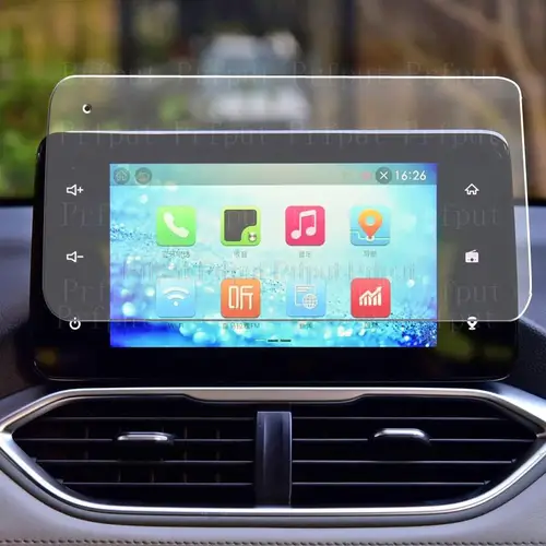 Imagen 2 del producto Protector de pantalla de vidrio templado para Chevrolet Captiva 2022 2023 película GPS de navegación de Radio de coche de 8 pulgadas