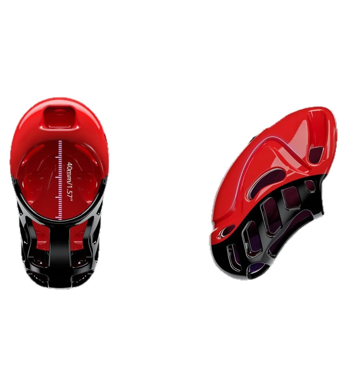 Wibrator na penisa, klatka na penisa, zabawki erotyczne dla dorosłych, bondage penisa, BDSM z 5 pierścieniami na penisa dla mężczyzn, gry dla dorosłych