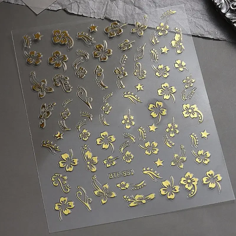 Nail Stickers Show Whiteness Summer Fresh Showing Off Is Popular Versatile Temperament Strong Stickiness Decorative Stickers