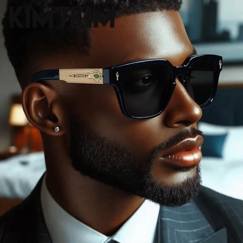 

Polarized Steampunk Square Sunglasses Men 2025 Luxury Brand Fashion UV400 Driving Sun Glasses For Male Outdoor Eyewear Shades