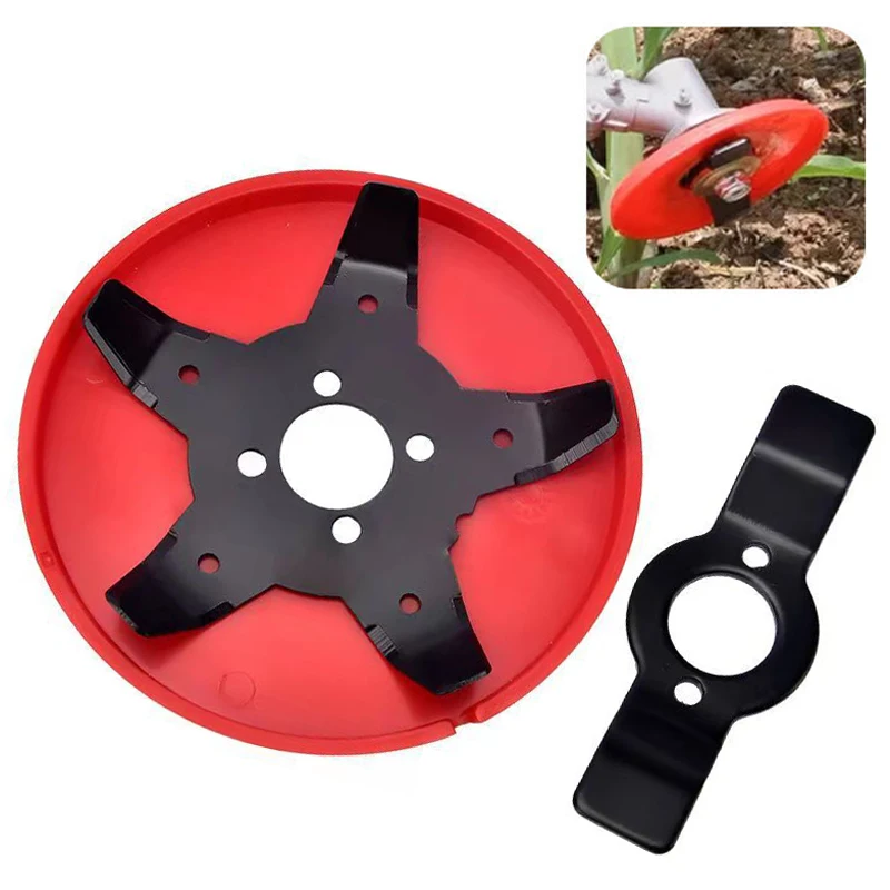 

Multi-functional Brush Cutter Blade Trimmer Head Dual Purpose Grass Trimmer Head Lawn Mower Accessories Garden Tool Parts