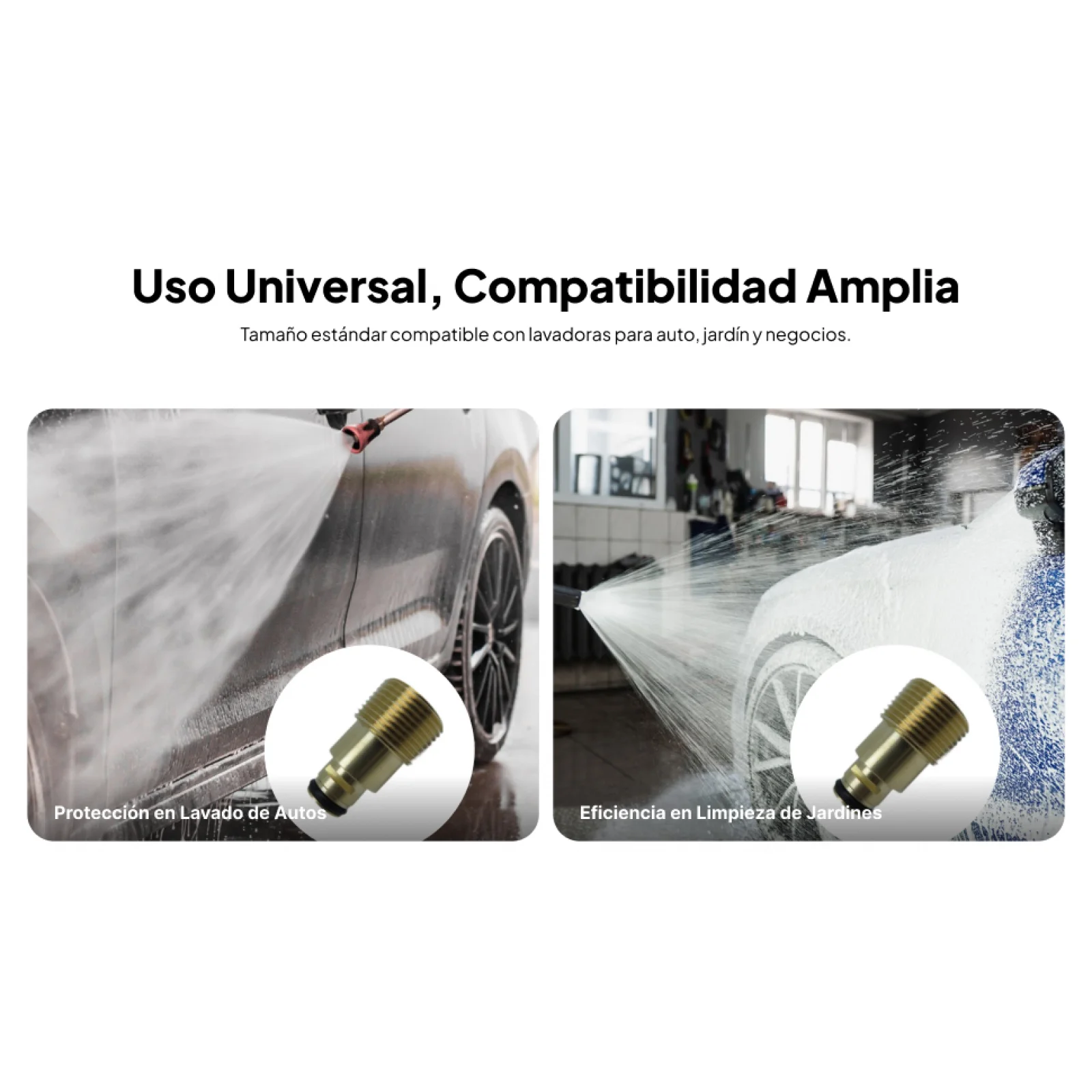 High Pressure Washer Nut Easy Install Water Inlet Clear Filter for Portable Pressure Washing Machine and Car Sprayer