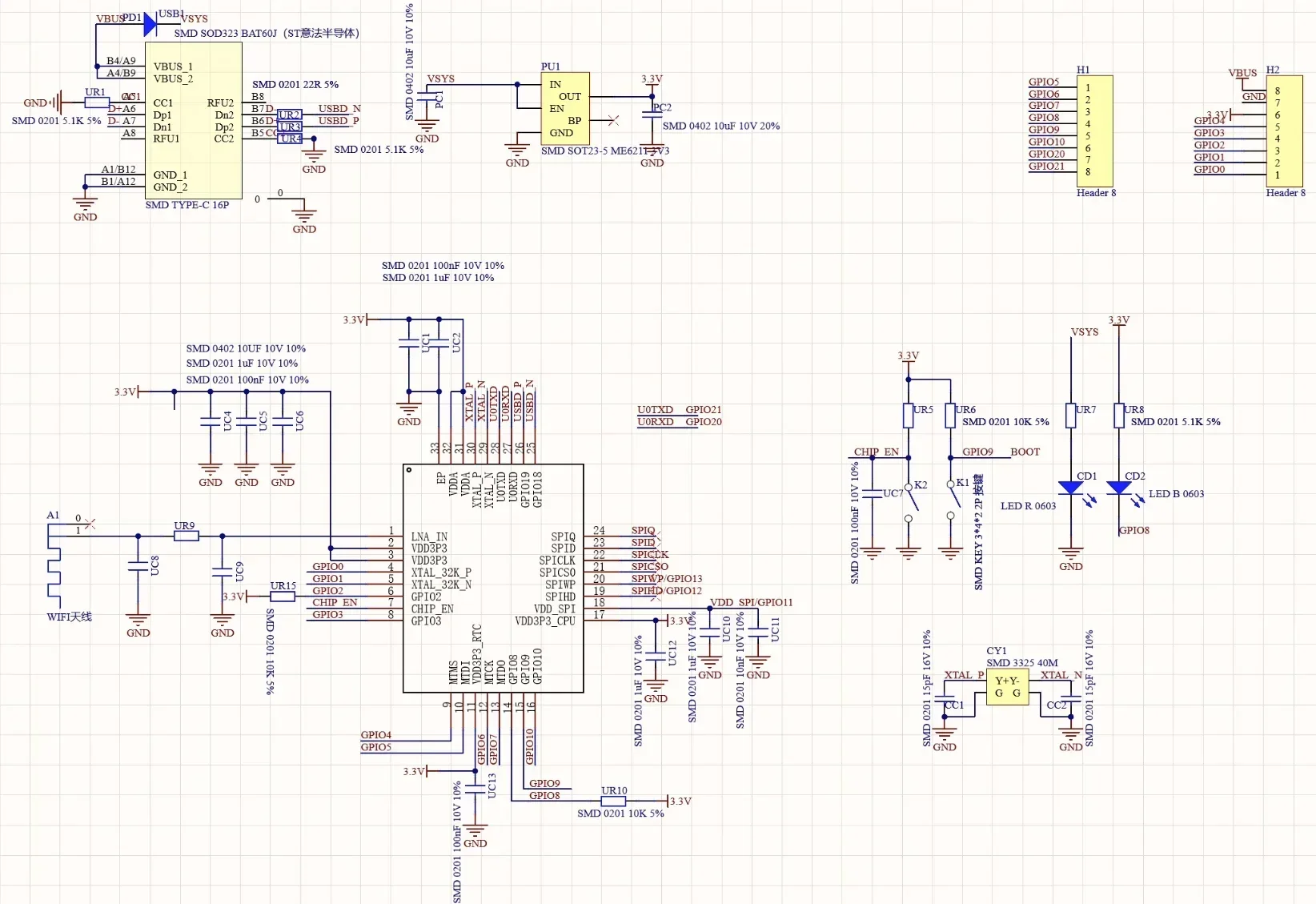 Imagem -06 - Placa de Desenvolvimento Super Mini Antena 2.4g Wifi Wi-fi bt Módulo para Arduino Iot Conjuntos Esp32-c3 Esp32