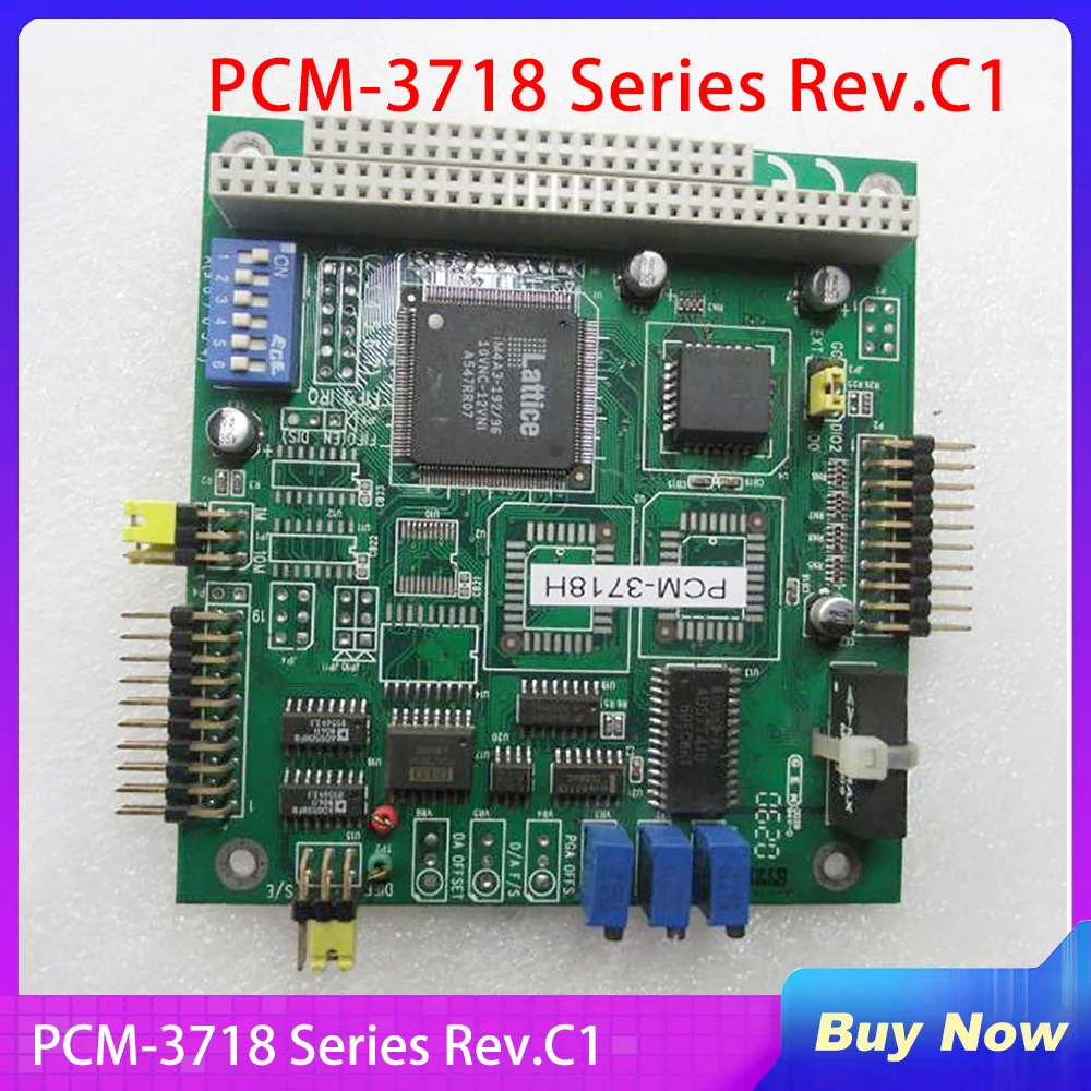 

PCM-3718 Series Rev.C1 для платы интерфейса Advantech Module 16-Bit High Gain PC104, многофункциональная карта захвата