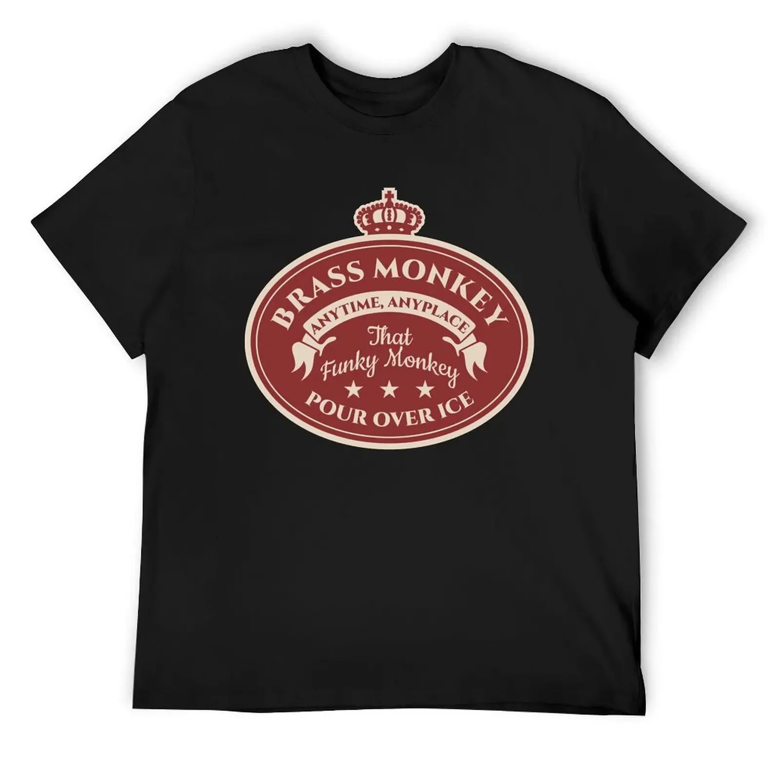 

Brass monkey classic t shirt T-Shirt for a boy customizeds plus sizes vintage t shirt men
