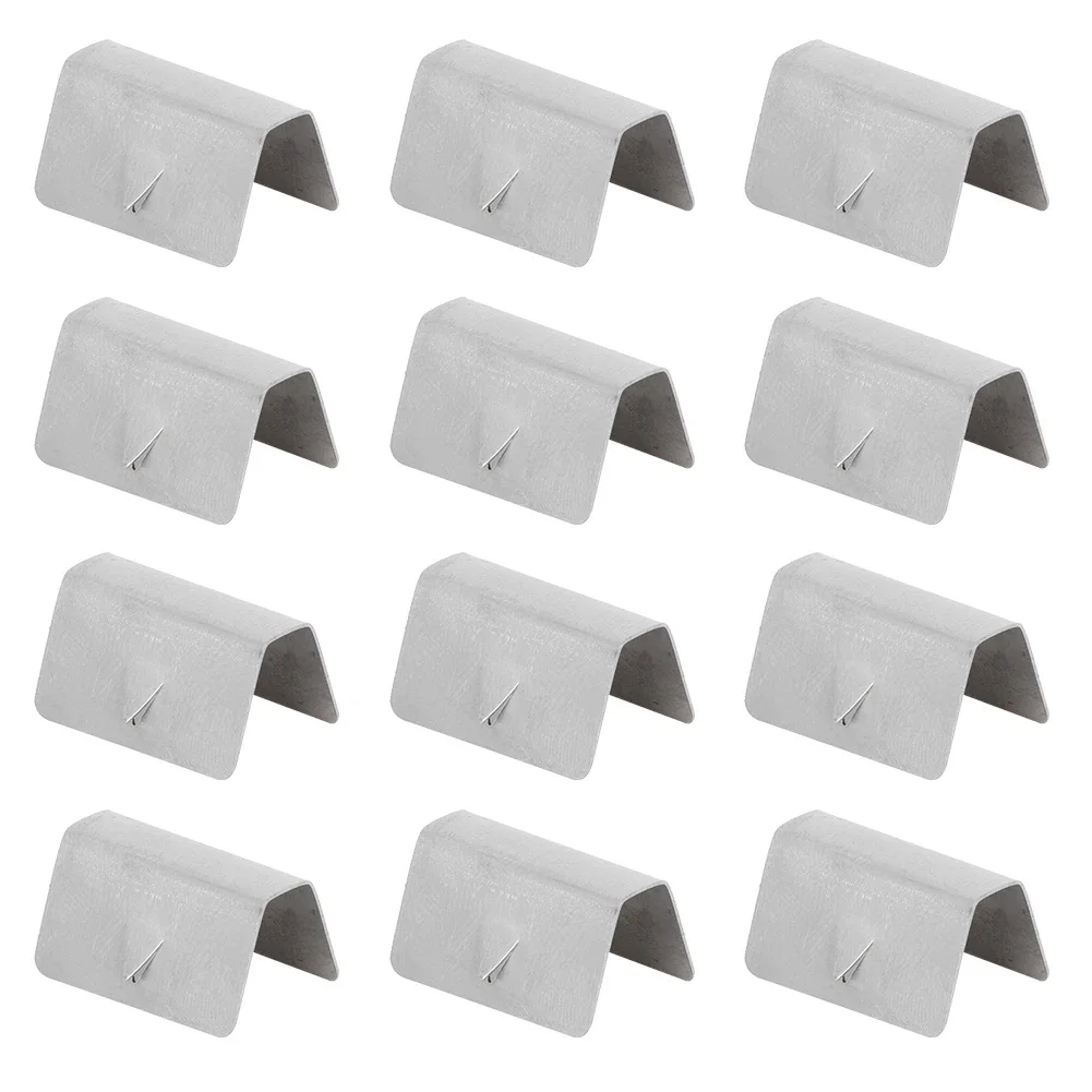 12Pcs Car Wind Rain Deflector Channel Stainless Steel Fixing Retaining Clips Fit For HEKO G3