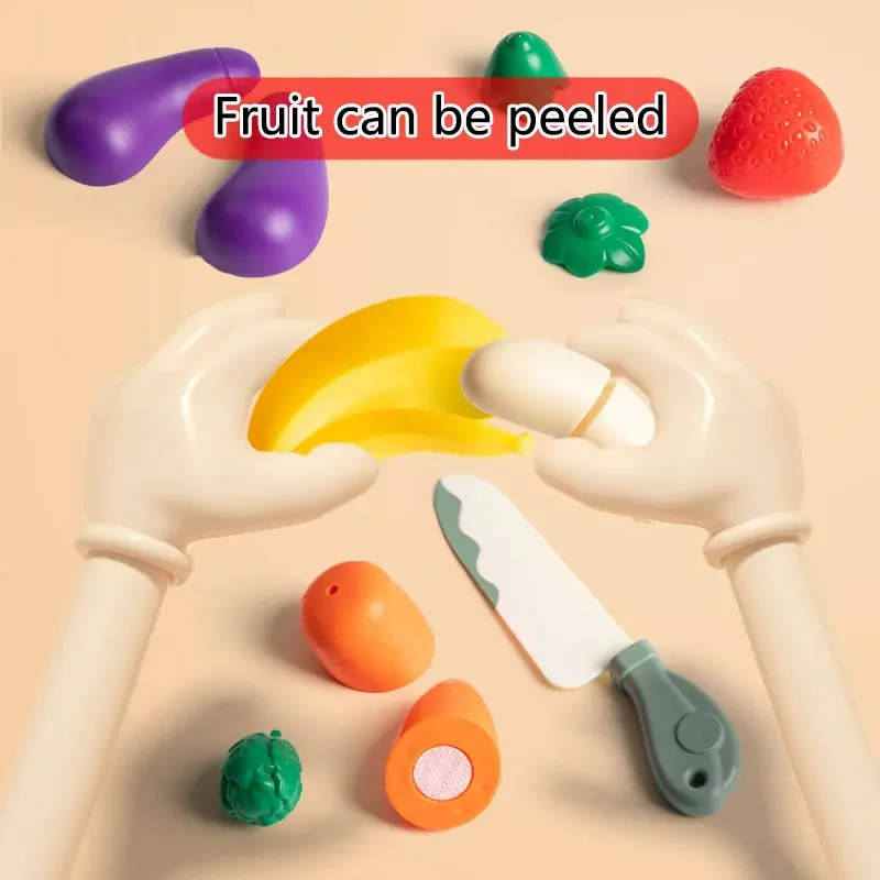 Jugar comida de juguete de cocina, comida de imitación, juego de cocina, accesorios de juguetes, regalos de cumpleaños para niños y niñas de 3 4 5 años