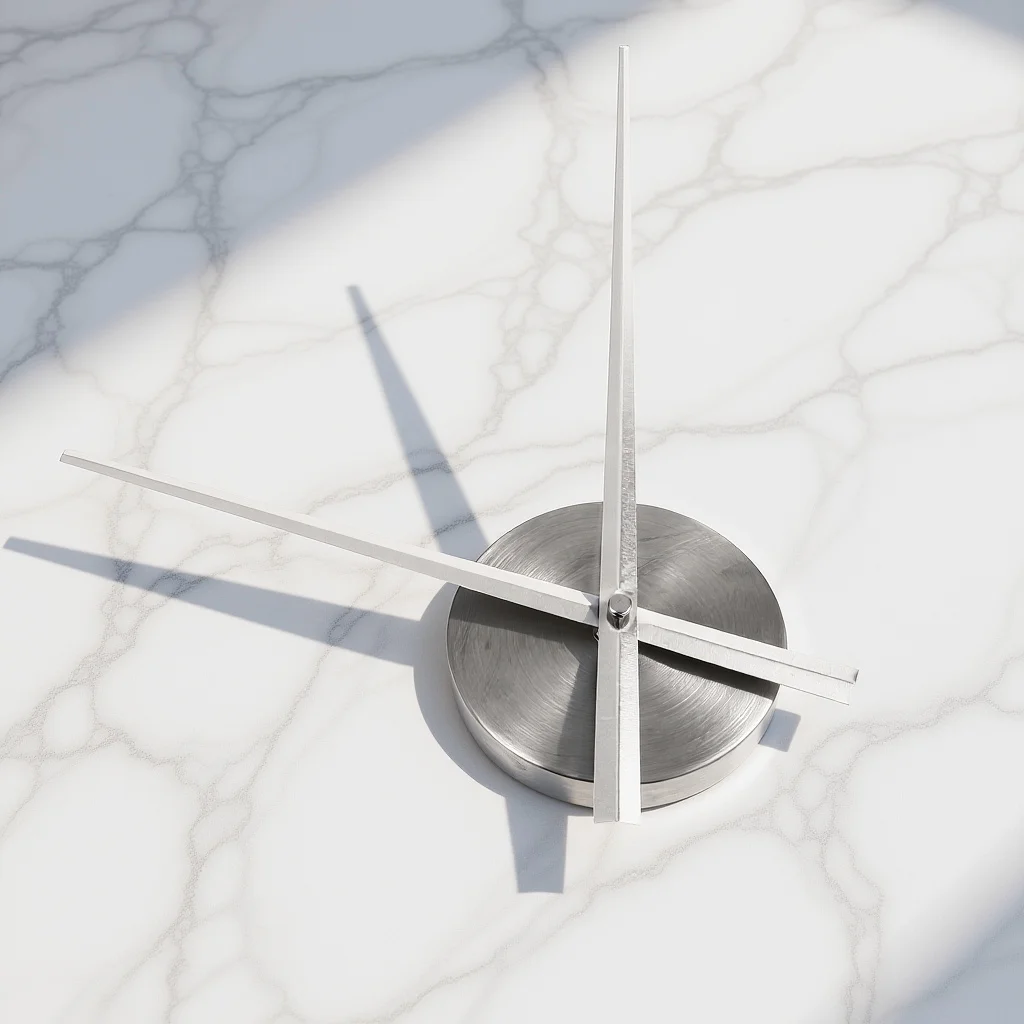 

1pc Creative Decorative Wall Clock Hands Base Diy Quartz Parts Repair Replacement Home Clock Accessories