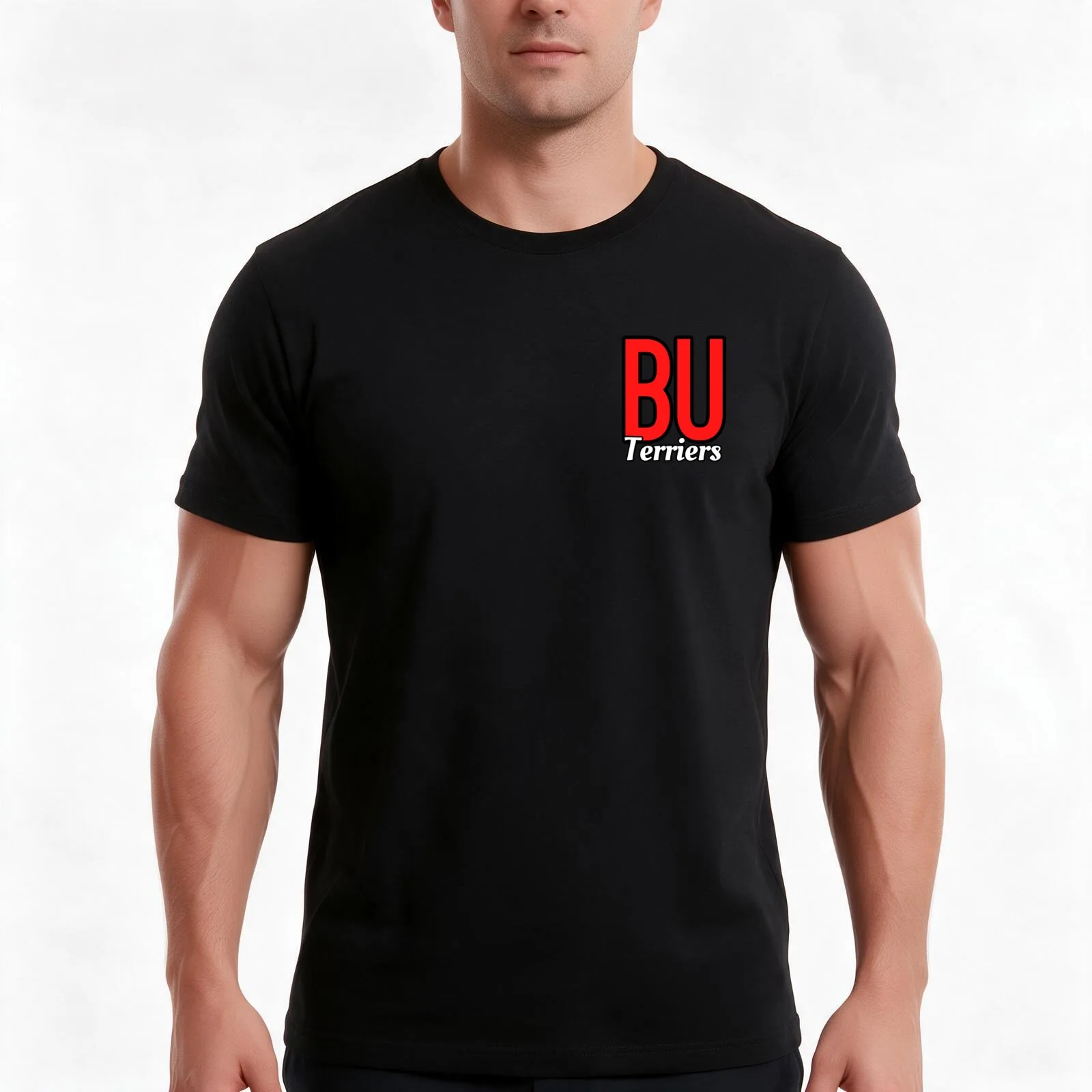 Boston Terriers T-Shirt, Summer Casual Cotton Tee, Oversized Streetwear Tops, Vintage Graphic Print, Loose Fit Short Sleeve