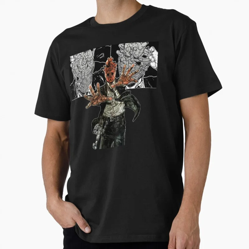 

Shin 1014 Dorohedoro Kaiman Gift T shirt for Anime lover Large size Tops Manga Graphic Print Y2k Clothes Cartoon Tee