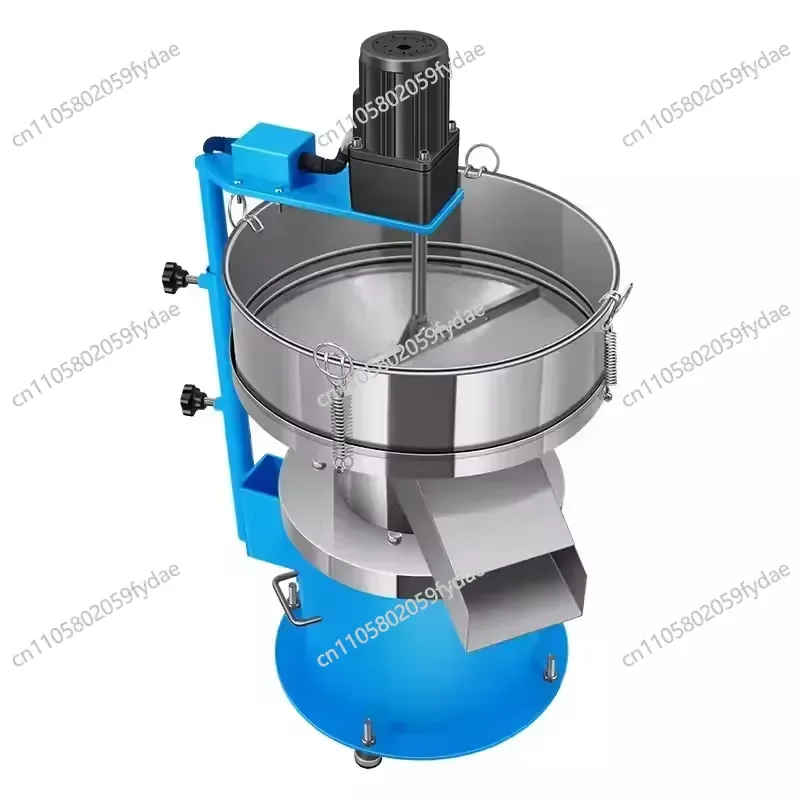 Stainless Steel Circular Rotary Vibrating Screen Powder-Liquid Filtration Screening Machine Replaceable Screen Frame