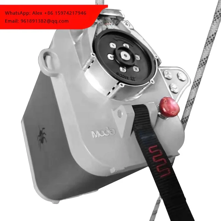 Mode China Fall Protection Smart Spider Power Ascender Descender For Work At Height Window Cleaners