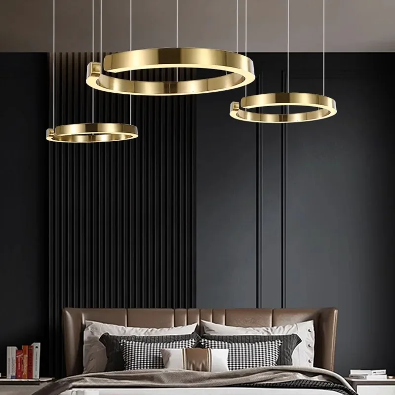 

2025 Modern Home Decor Led Lights Pendant Light Lamps For Living Room Chandeliers For Dining Room Hanging Light Indoor Lighting