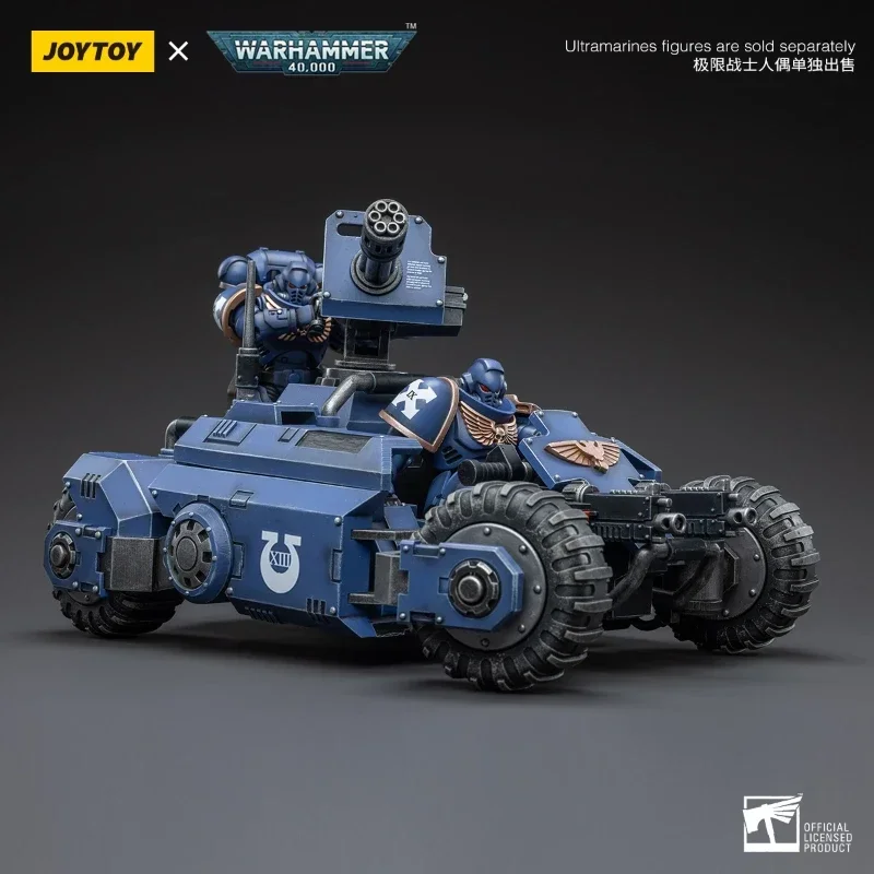 JOYTOY 1/18 Warhammer 40K Action Figure Ultramarines Primaris Invader ATV Model Decoration Model Toys Gifts