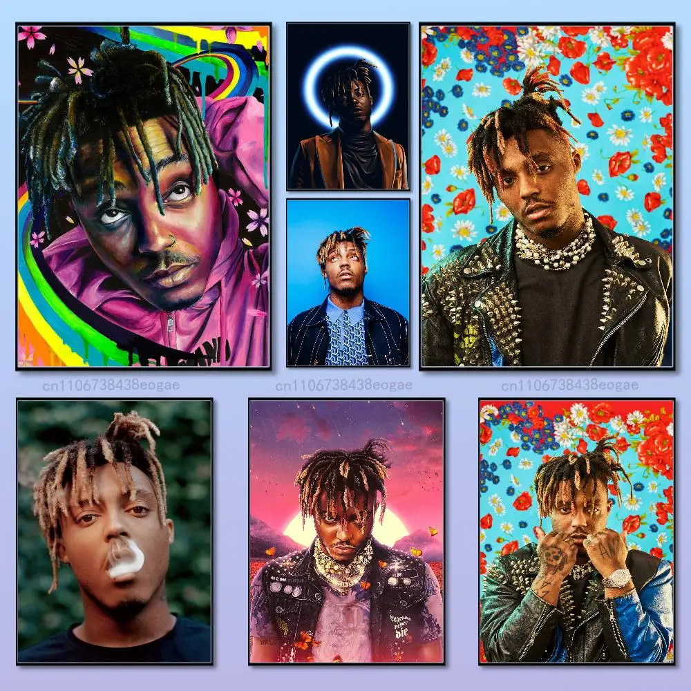 

Rapper J-Juice W-Wrld Cool Poster HD Art Sticky Wall Aesthetic Decoration Waterproof Film Room Home Bar Cafe Decor
