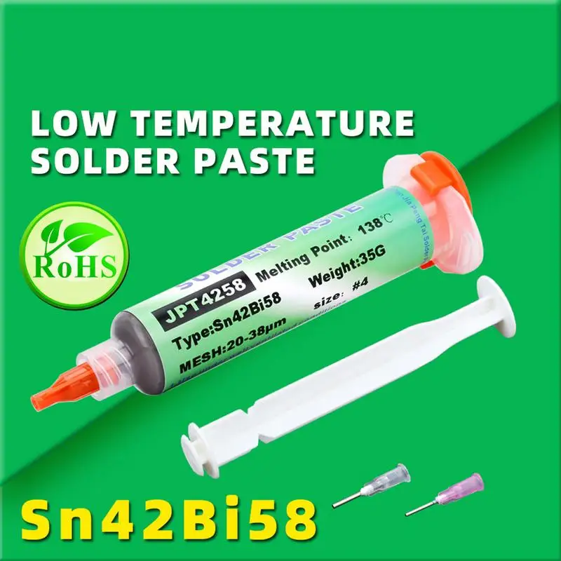 New Type Flux needle tube solder paste no clean flux solder paste with plunger and dispensing head for electronic pcb ic mobile