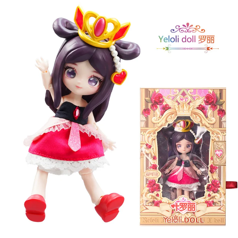 Night Loli action figures Yeloli Doll Series Bjd Doll Anime Figure Kawaii Princess Girl Figurine Christmas Gift For Kids Toys