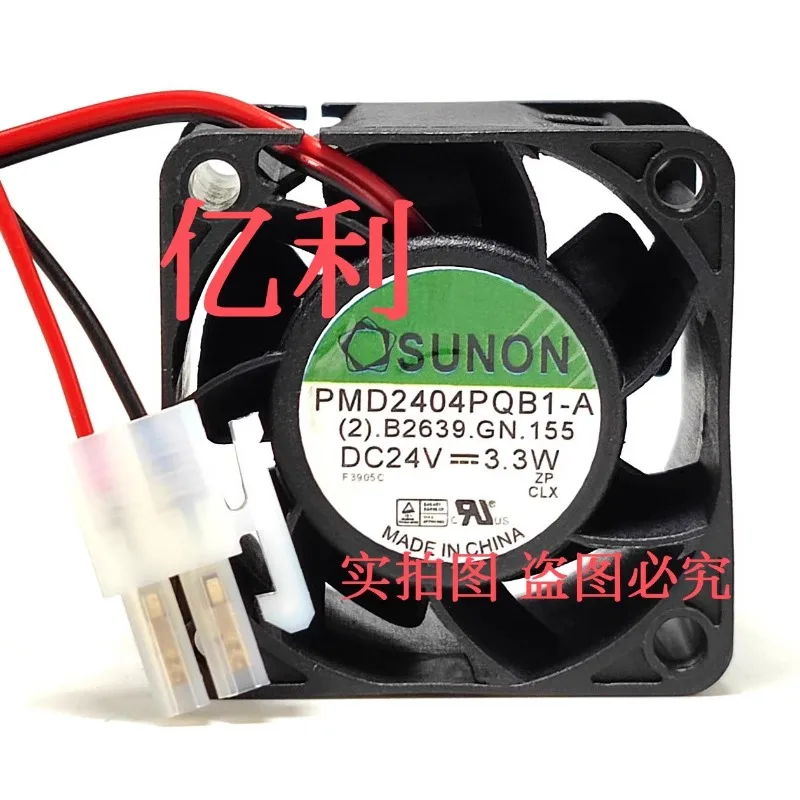 New Cooling Fan for SUNON PMD2404PQB1-A 26V 24V 3.3W 4CM 4028 Inverter Cooling Fan 40*40*28MM