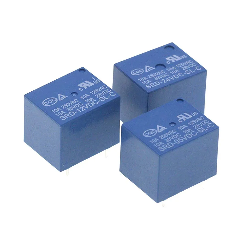 250VAC SRD-05VDC-SL-C SRD-06VDC-SL-C SRD-12VDC-SL-C SRD-09VDC-SL-C SRD-03VDC-SL-C Power Relays Smart Electronic Relay Module